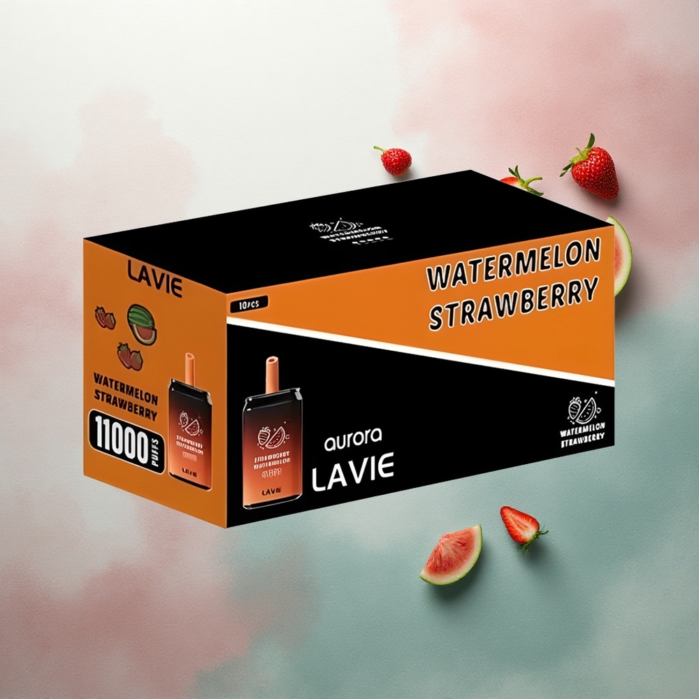 Lavie Aurora 11000 Puffs Strawberry Watermelon 22ML 5% Nicotine 650mAh