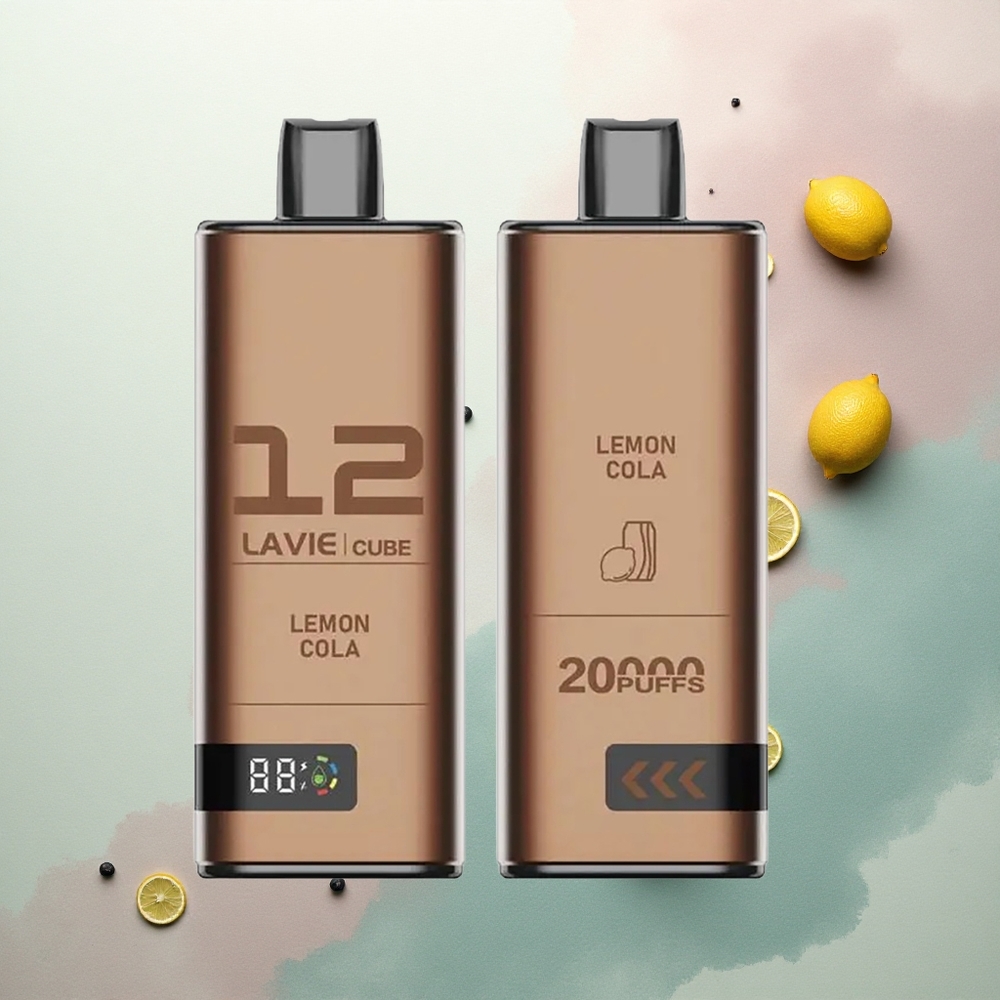 Lavie Cube 20000 Puffs Lemon Cola 28mL 5% Nicotine 600mAh