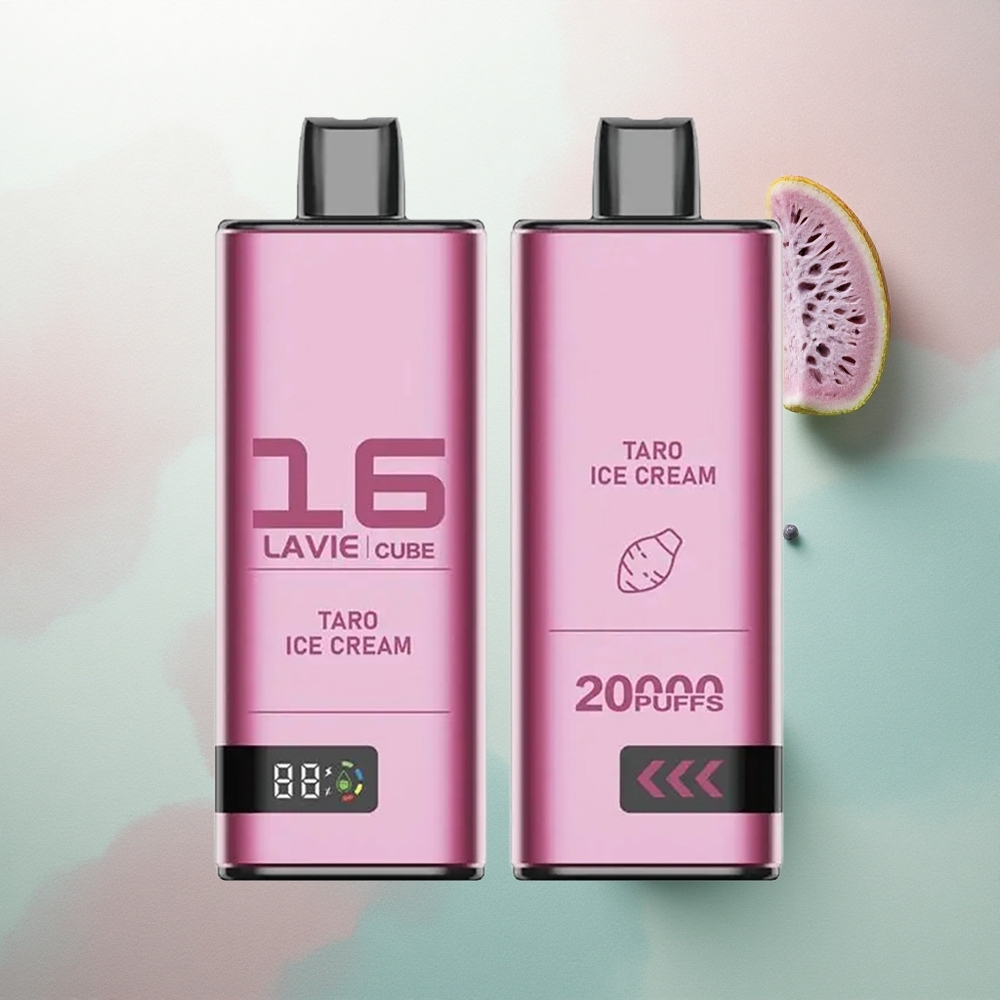 Lavie Cube 20000 Puffs Taro Ice Cream 28ML 600mAh