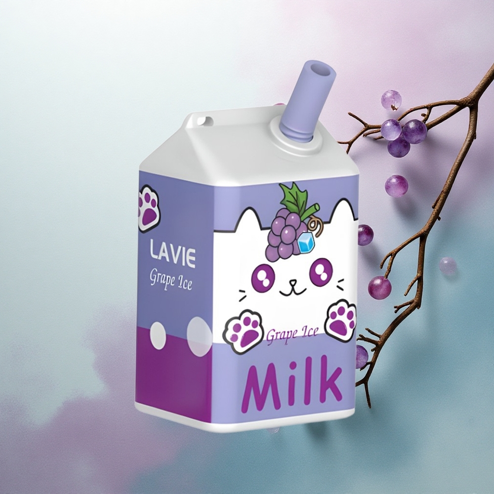 Lavie Milk 7000 Puffs Grape Ice 600mAh 16ML