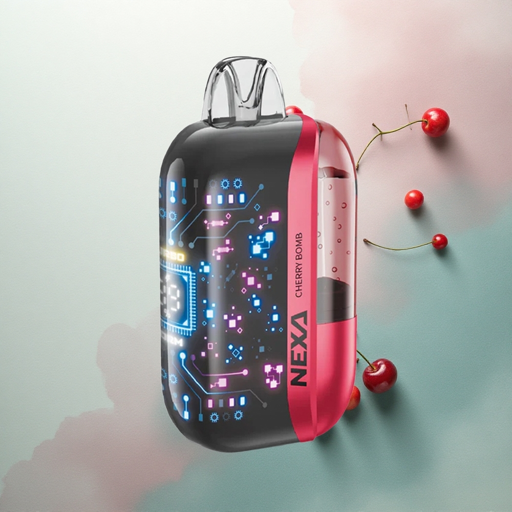 NEXA Ultra 50000 Puffs Cherry Bomp 20ml 5% Nicotine 800mAh