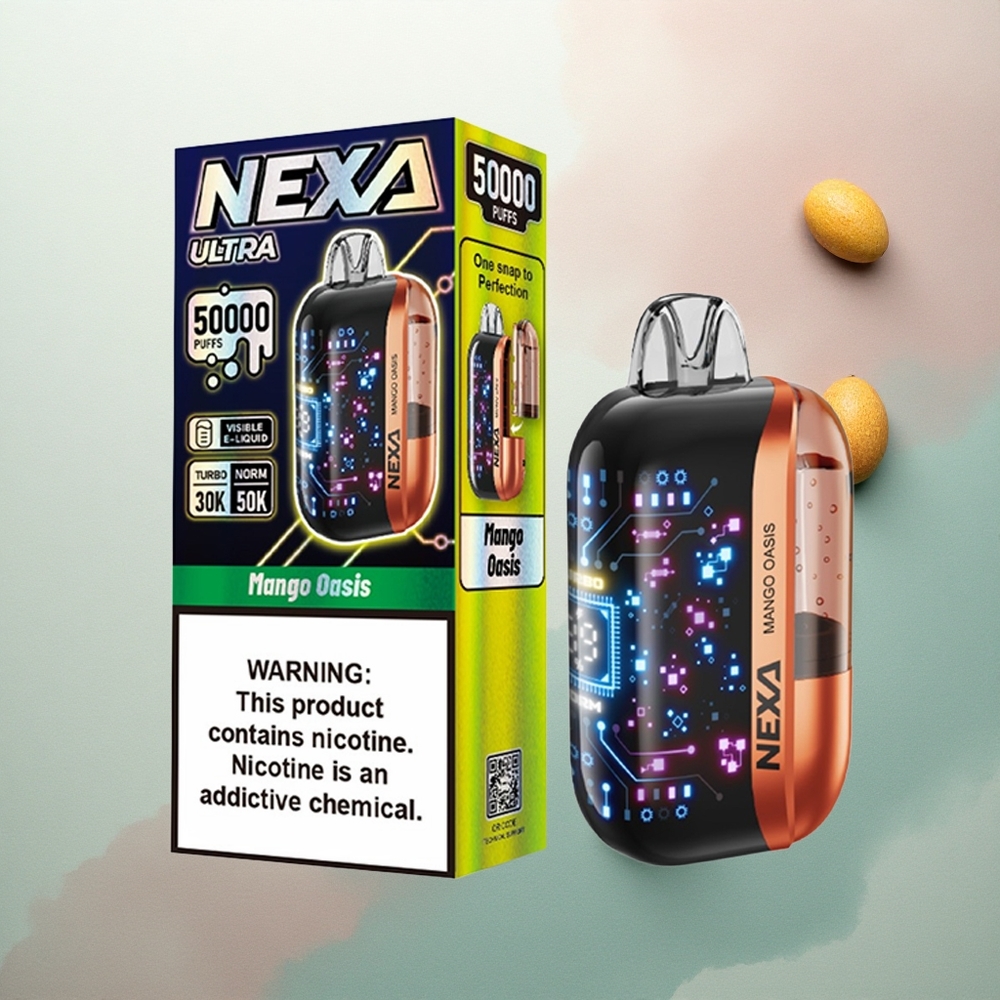 NEXA Ultra 50000 Puffs Mango Oasis 20ml 800mAh 5% Nicotine