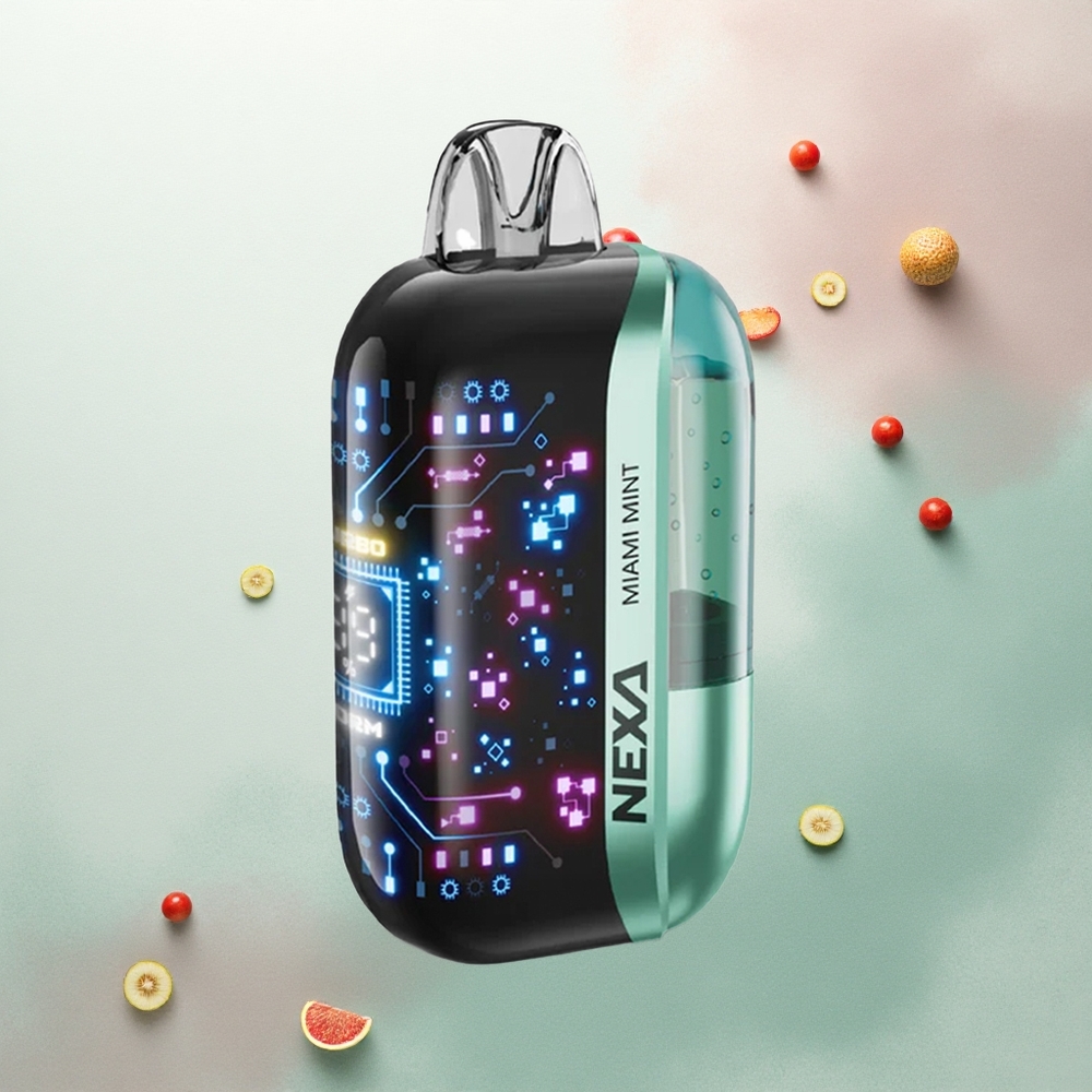 NEXA Ultra 50000 Puffs Miami Mint 20ml 5% Nicotine 800mAh