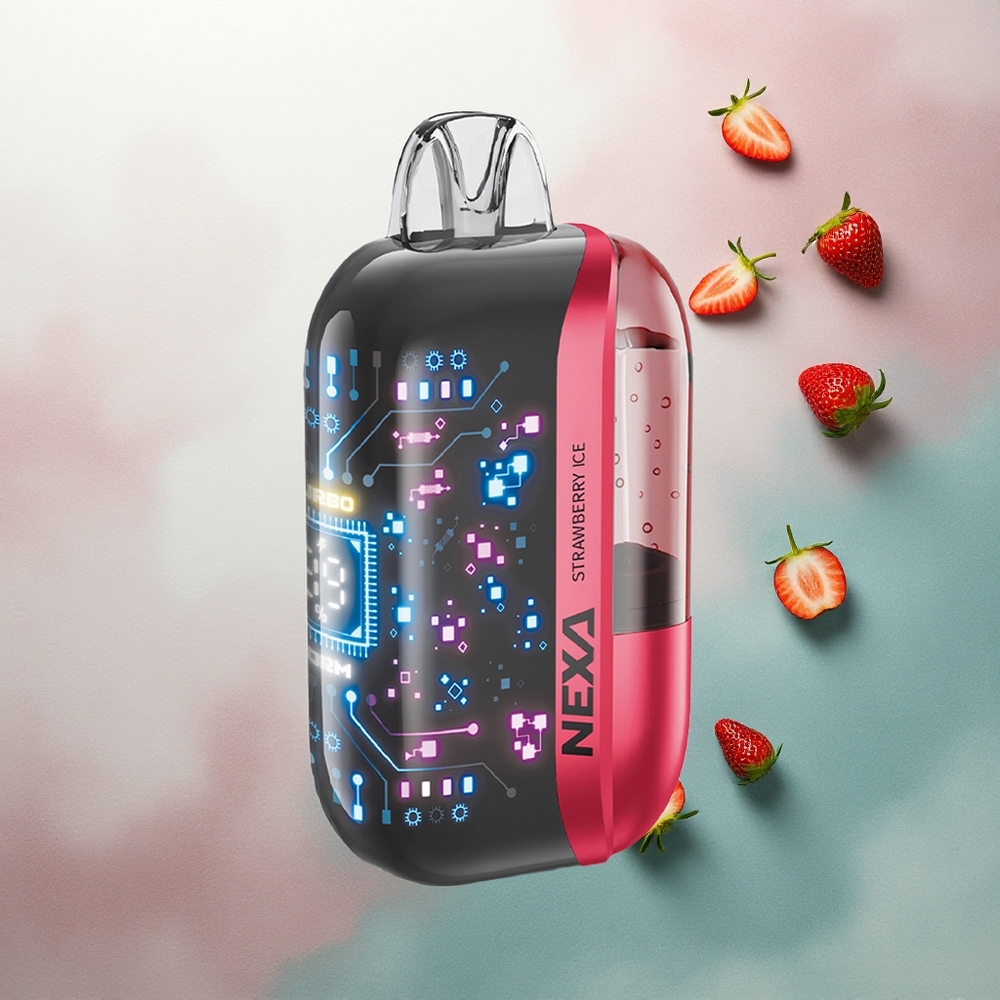 NEXA Ultra 50000 Puffs Strawberry Ice 20ml 5% Nicotine 800mAh