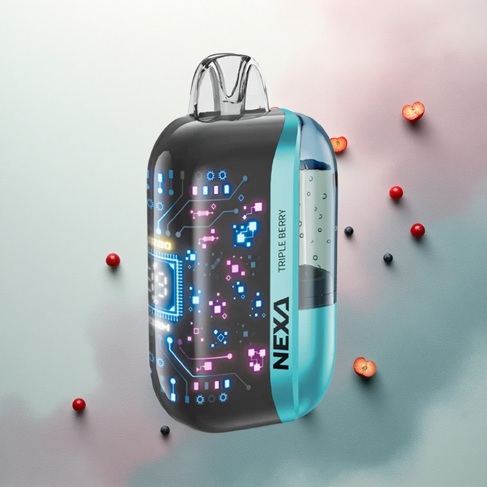 NEXA Ultra 50000 Puffs Triple Berry 20ml 5% Nicotine 800mAh