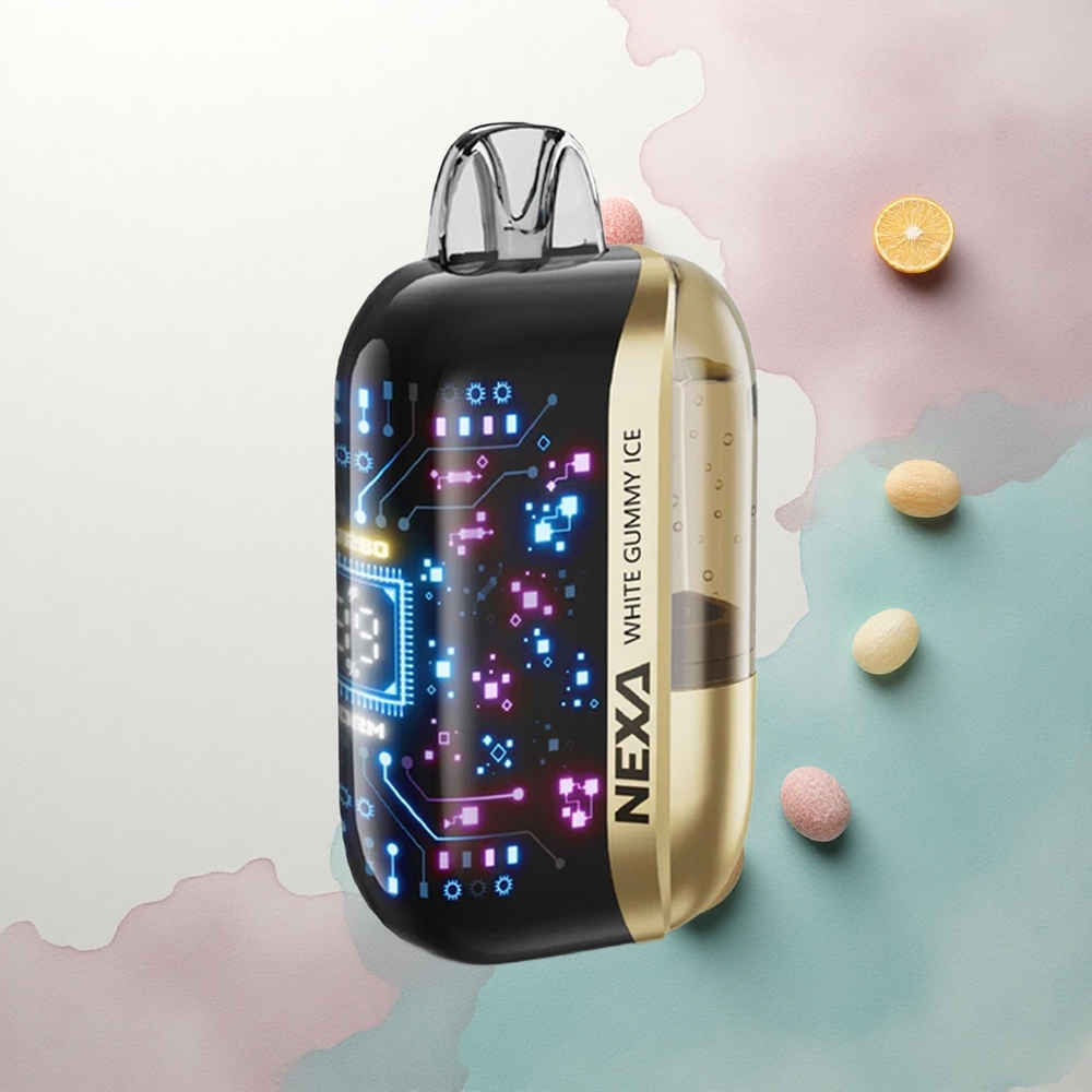 NEXA Ultra 50000 Puffs White Gummy Ice 5% Nicotine 800mAh
