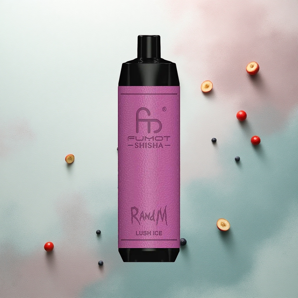 RandM Fumot Shisha 10000 Puffs Lush Ice 18ml 850mAh 0.5% Nicotine