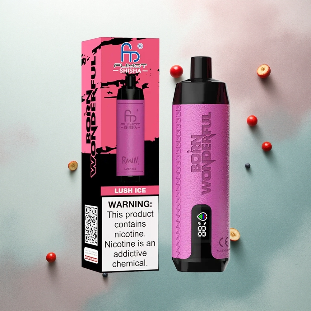 RandM Fumot Shisha 10000 Puffs Lush Ice 18ml 850mAh 0.5% Nicotine