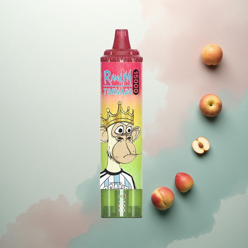 RandM Fumot Tornado 15000 Puffs Apple Peach Pear 25ml 850mAh Mesh