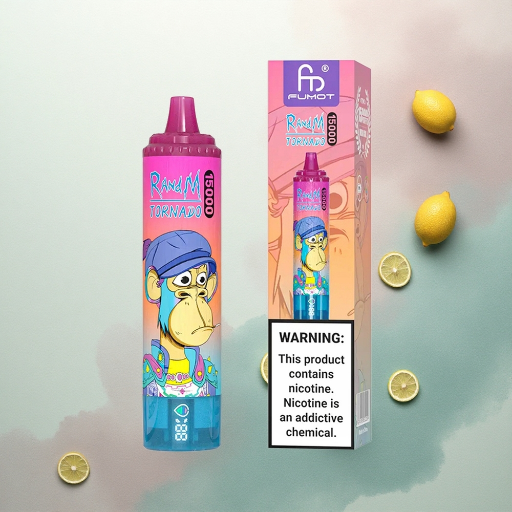 RandM Fumot Tornado 15000 Puffs Lemonade Mesh 25ml 850mAh