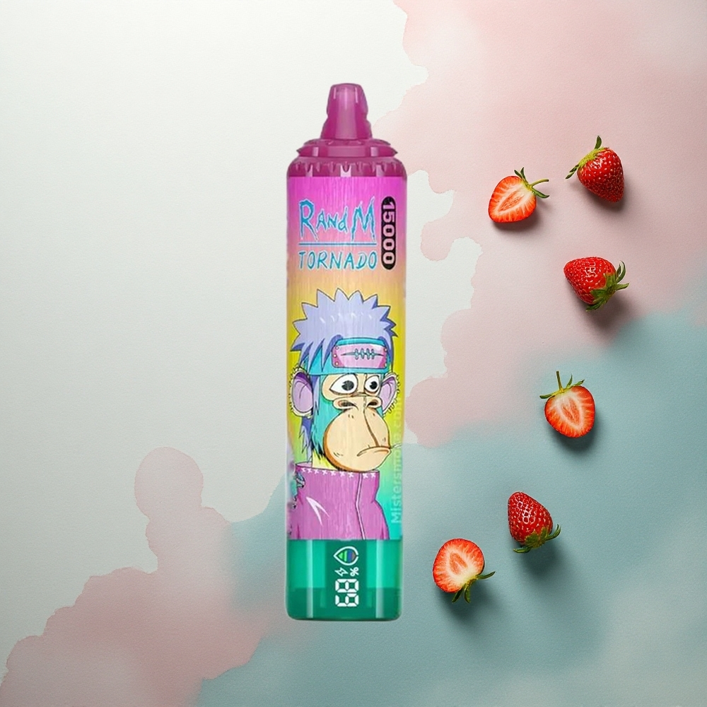 RandM Fumot Tornado 15000 Puffs Strawberry Chill 25ml 850mAh