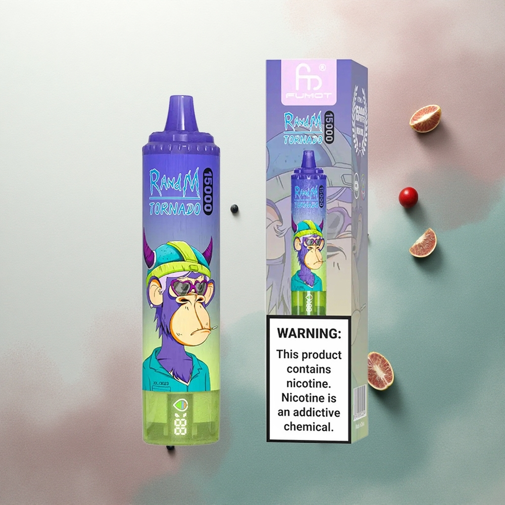 RandM Fumot Tornado 15000 Puffs Vimto Mesh 25ml 850mAh