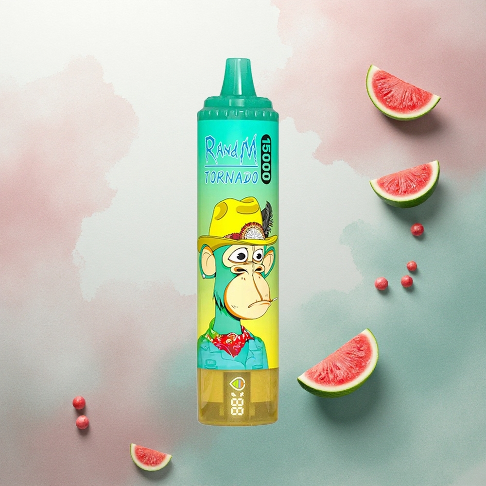 RandM Fumot Tornado 15000 Puffs Watermelon Ice 25ml 850mAh Mesh