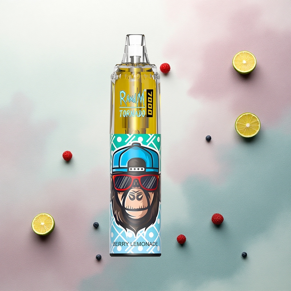 RandM Fumot Tornado 7000 Puffs Berry Lemonade Mesh 850mAh 5% Nicotine
