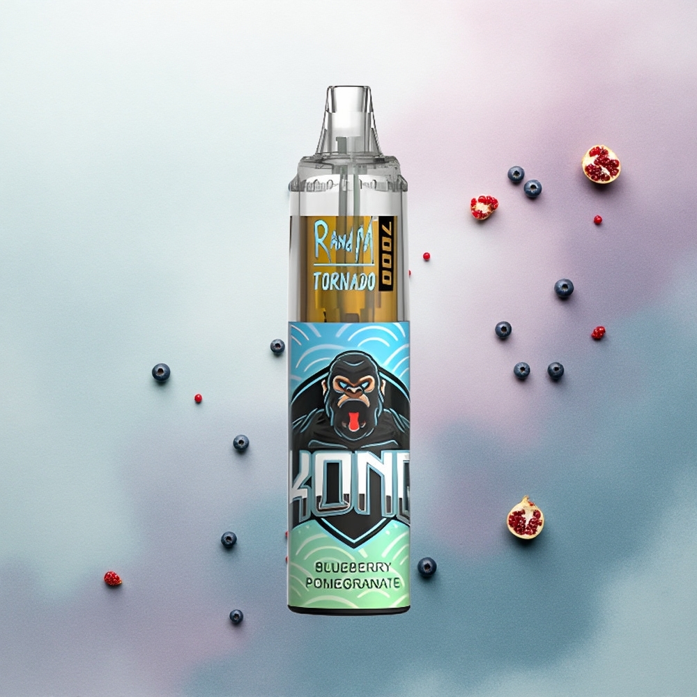 RandM Fumot Tornado 7000 Puffs Blueberry Pomegranate 14ML Mesh 5% Nicotine