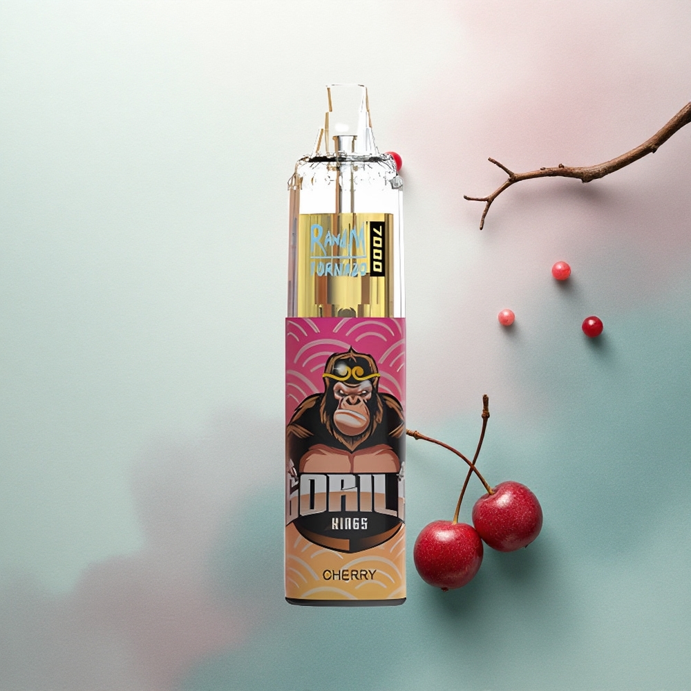 RandM Fumot Tornado 7000 Puffs Cherry Mesh 850mAh Adjustable