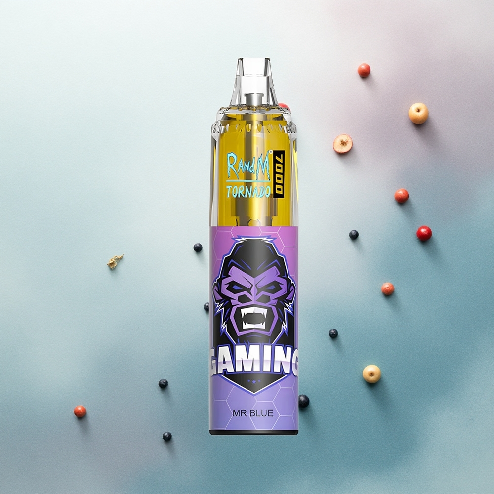 RandM Fumot Tornado 7000 Puffs Dr. Blue 850mAh Mesh Coil Air-Adjustable