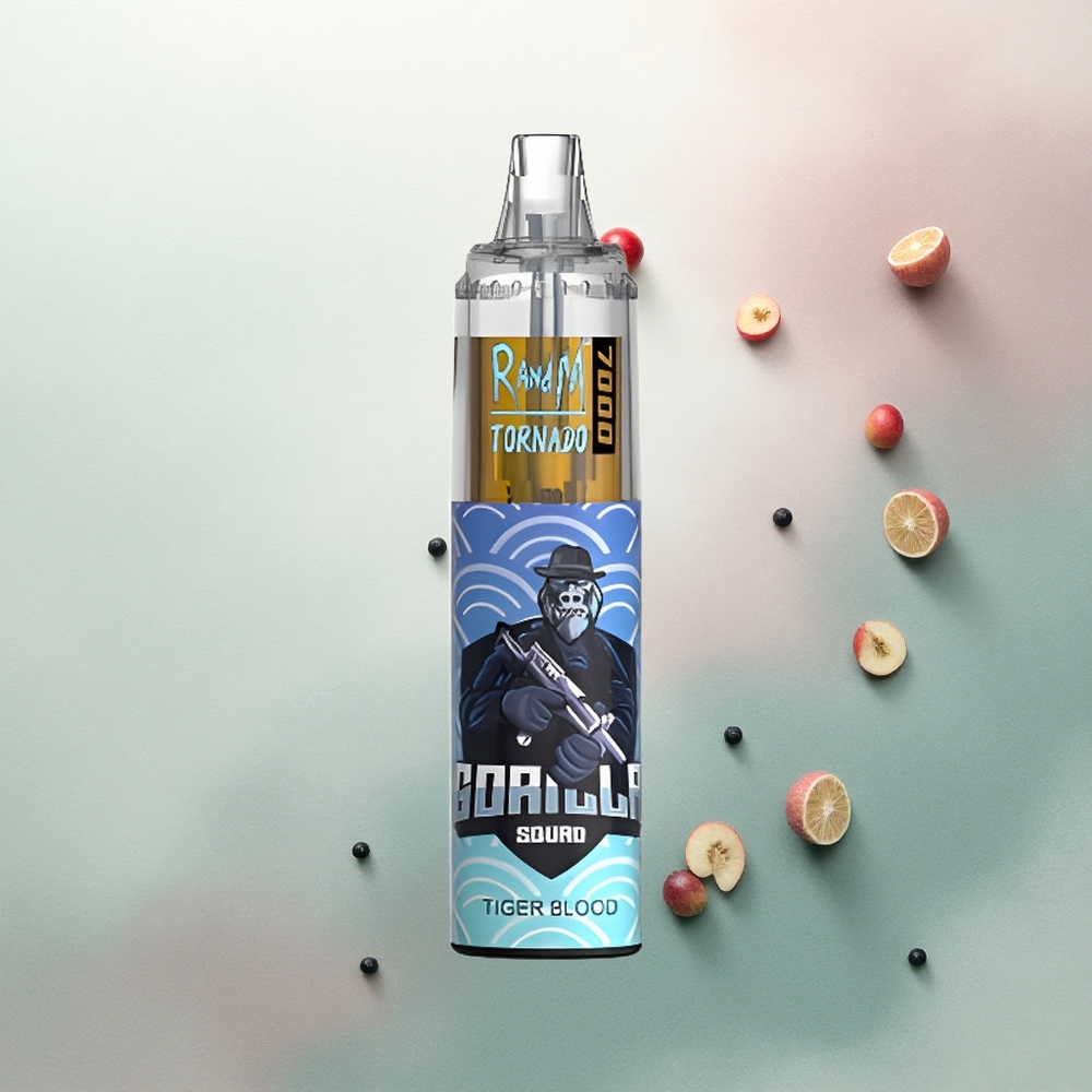 RandM Fumot Tornado 7000 Puffs Tiger Blood Mesh 850mAh 5% Nicotine