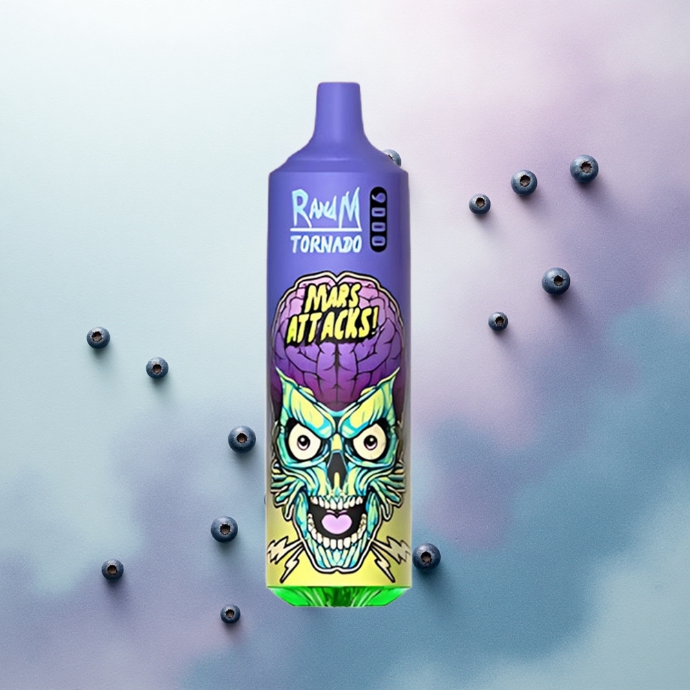 RandM Fumot Tornado 9000 Puffs Blueberry Ice Mesh 18mL 850mAh