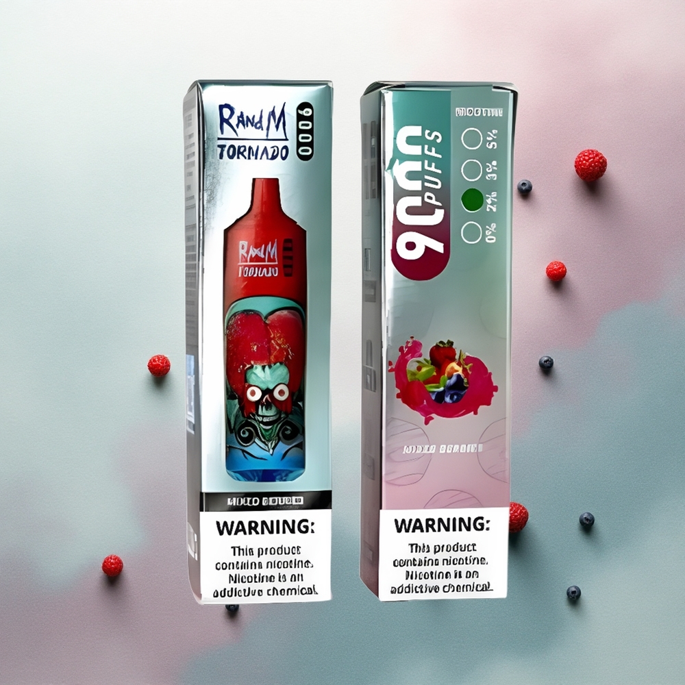 RandM Fumot Tornado 9000 Puffs Mixed Berries 850mAh Mesh RGB 18mL