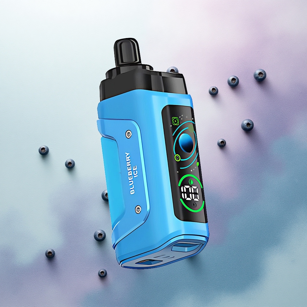 Razz Bar 45000 Puffs Blueberry Ice Mesh 20mg Nicotine 650mAh