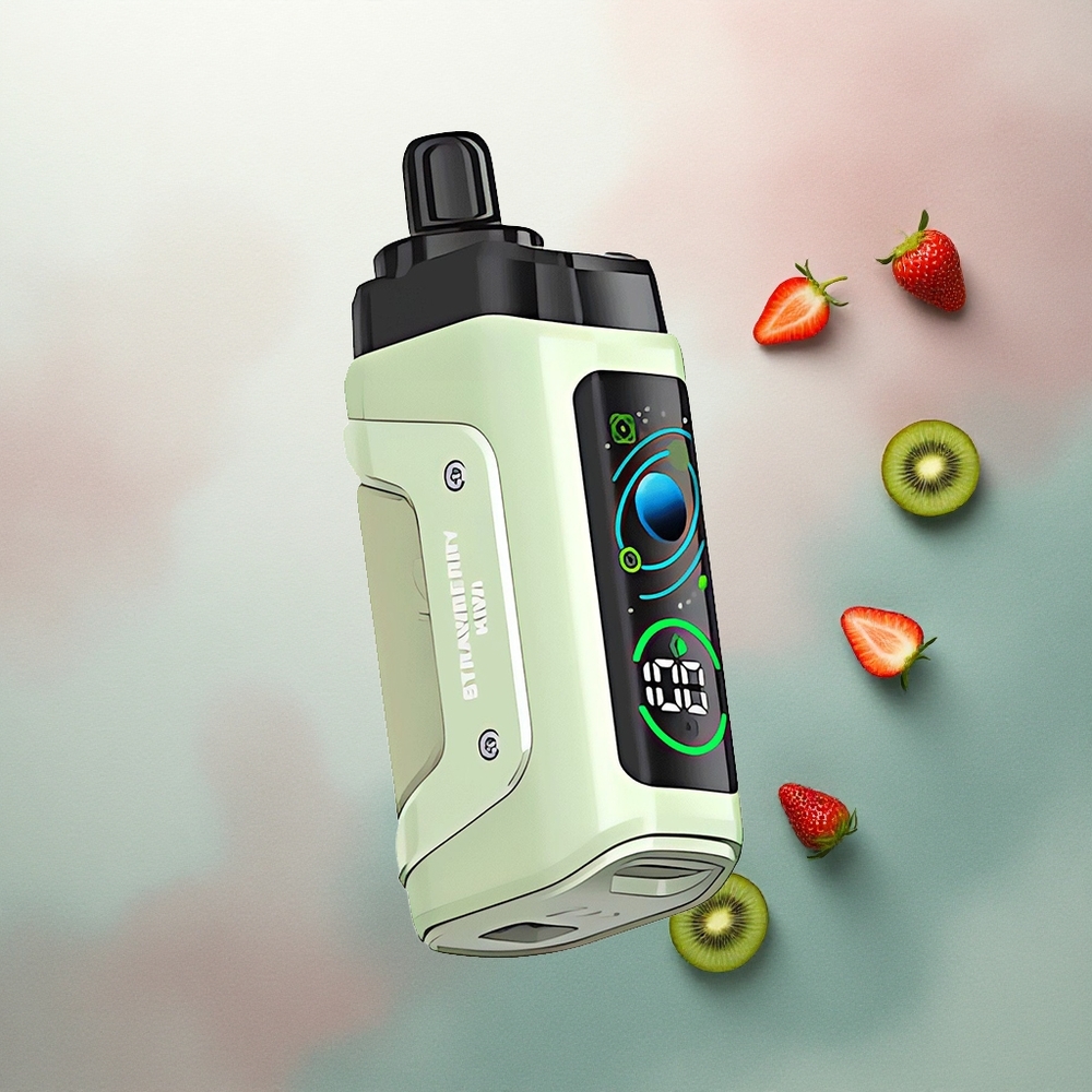 Razz Bar 45000 Puffs Strawberry Kiwi Adjustable Airflow 20mg Nicotine