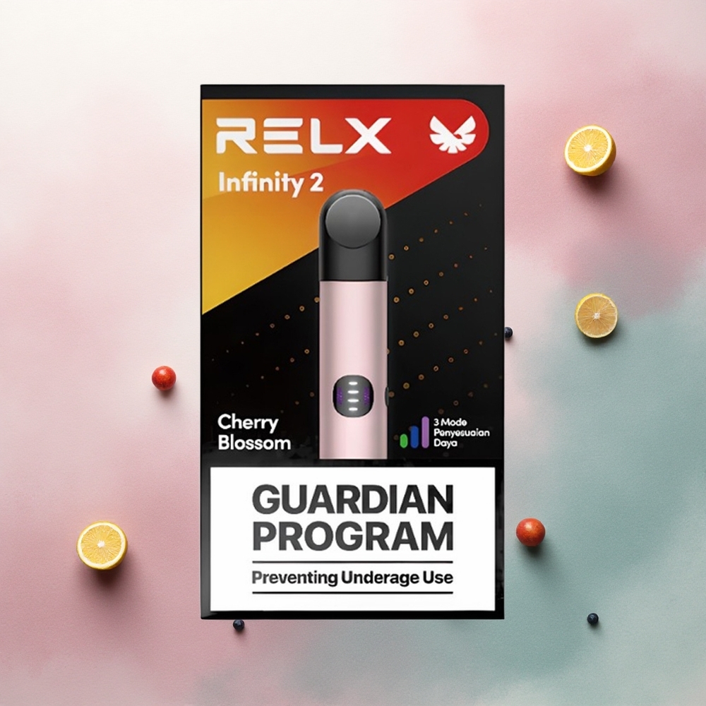Relx Infinity 2 Vape Device Pink Metallic 440mAh Type-C