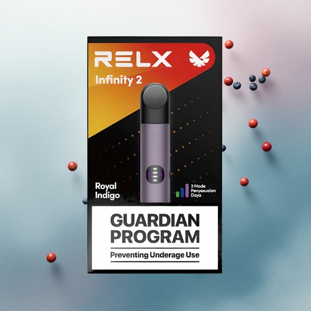 Relx Infinity 2 Vape Device Royalindigo 440mAh USB-C Metallic