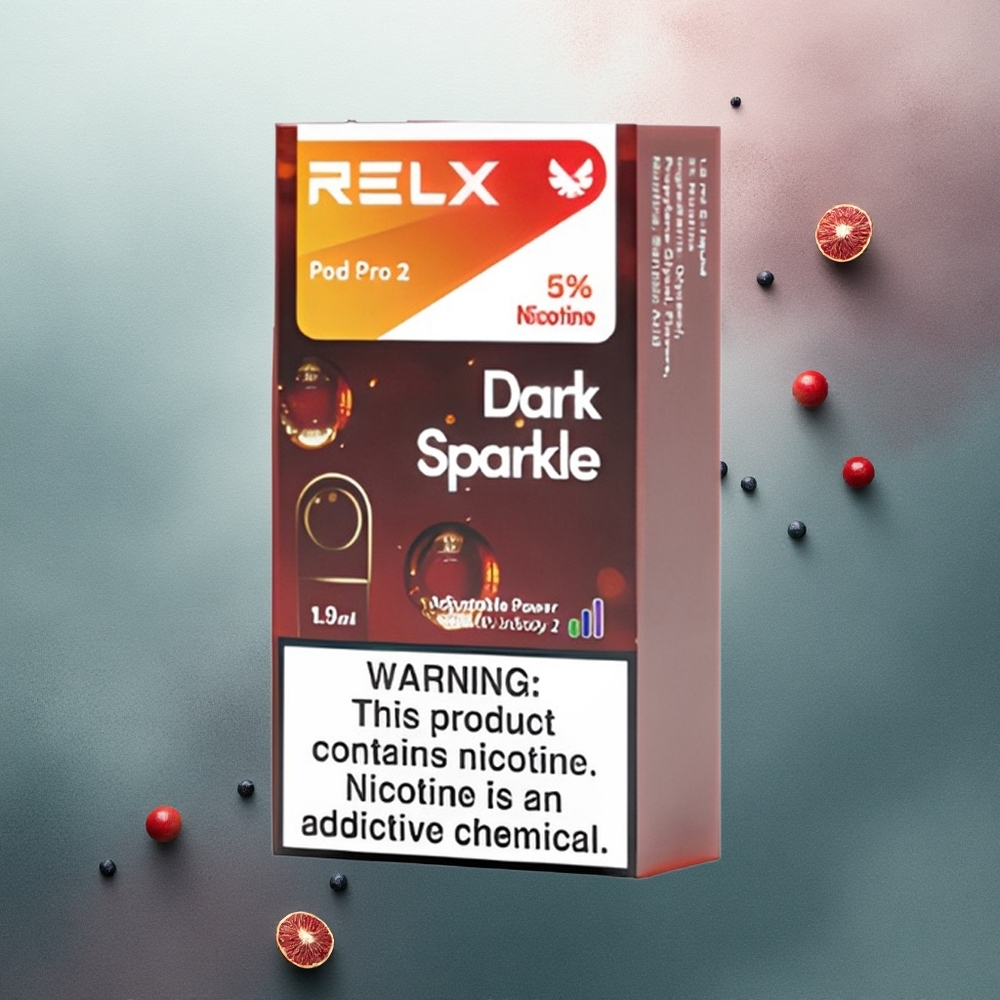 Relx Pod Pro 2 Vape Device Dark Sparkle 50mg/ml Nicotine 1.9ml 3 Voltage Modes