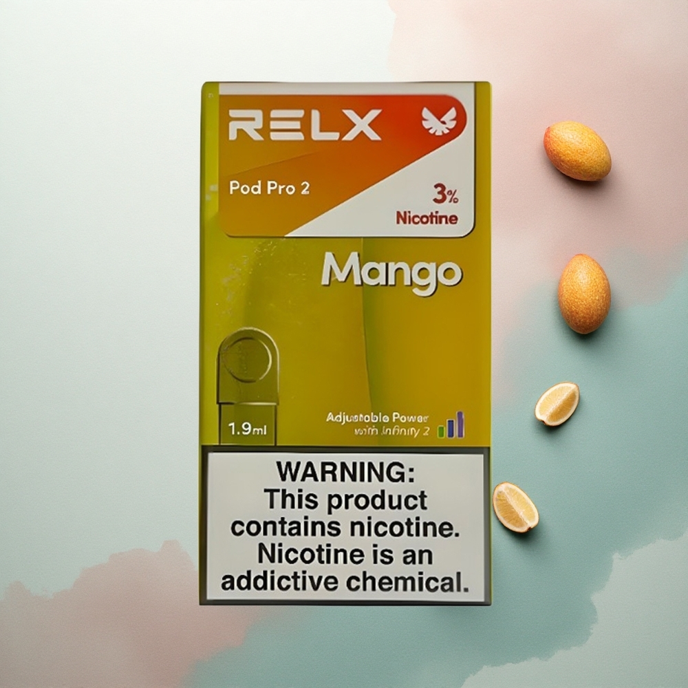 Relx Pod Pro 2 Vape Device Mango Ice 30mg/ml 1.9ml 6.5W
