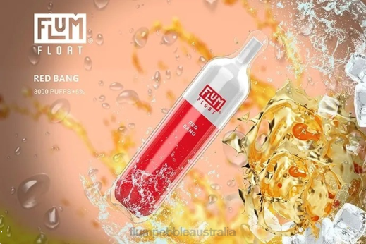 FLUM FLOAT 3000 PUFFS Red Bang - Flum Pebbles flavors list BN54V67