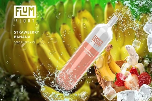 FLUM FLOAT 3000 PUFFS Strawberry Banana - Flum float vape Australia BN54V71