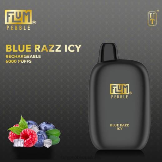 FLUM PEBBLES 6000 PUFFS Blue Razz Icy - Flum float Australia BN54V14