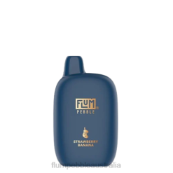 FLUM PEBBLES 6000 PUFFS (Christmas Edition) Strawberry Banana - Flum Pebbles near me BN54V46