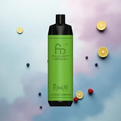 RandM Fumot Shisha 10000 Puffs Blue Razz Lemonade 18ml 850mAh 0.5% Nicotine