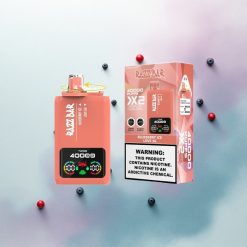 Razz Bar 40000 Puffs Blueberry Ice - Love 66 with Mesh Coil and 650mAh