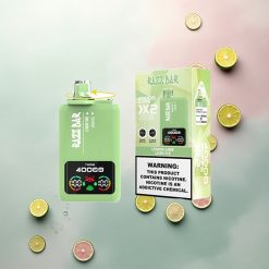 Razz Bar 40000 Puffs Lemon Lime - Lush Ice with Dual Mesh Coil and 650mAh Battery