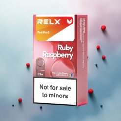 Relx Pod Pro 2 Vape Device Blue Raspberry 0mg/ml 1.9ml 3 Voltage Adjustment
